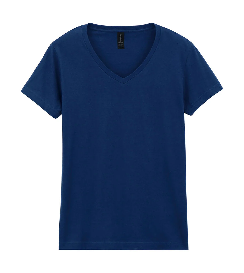 Gildan Softstyle Womens V-Neck Tee - 64V00L