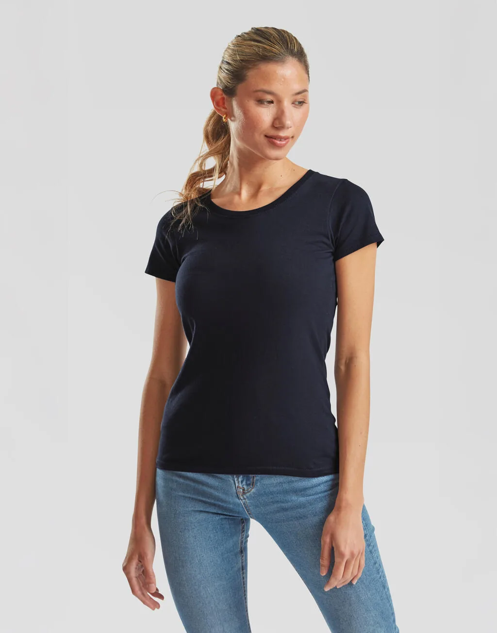 Fruit of the Loom Ladies Iconic 195 Ringspun Premium Tee - 61-424-0