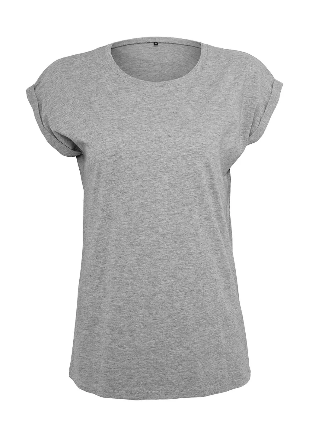 Build Your Brand Ladies Extended Shoulder Tee - BY021
