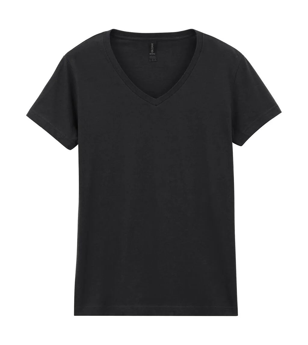 Gildan Softstyle Womens V-Neck Tee - 64V00L
