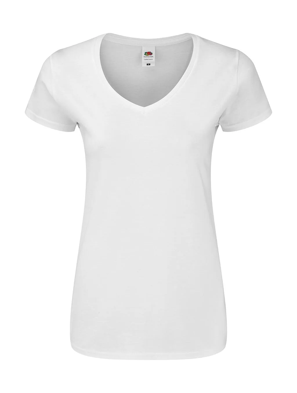 Fruit of the Loom Ladies Iconic 150 V Neck Tee - 61-444-0