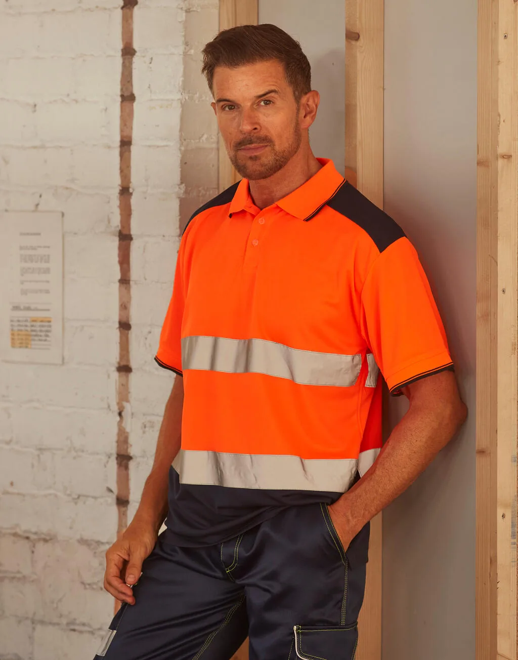 Yoko Hi-Vis Two Tone Tee - HVJ400