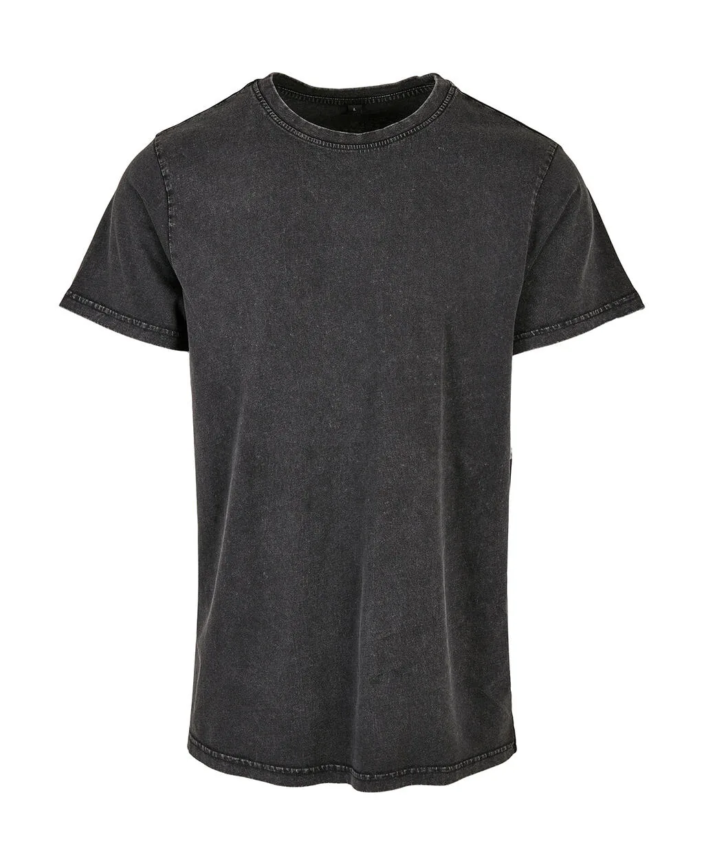 Build Your Brand Acid Washed Round Neck Tee - BY190
