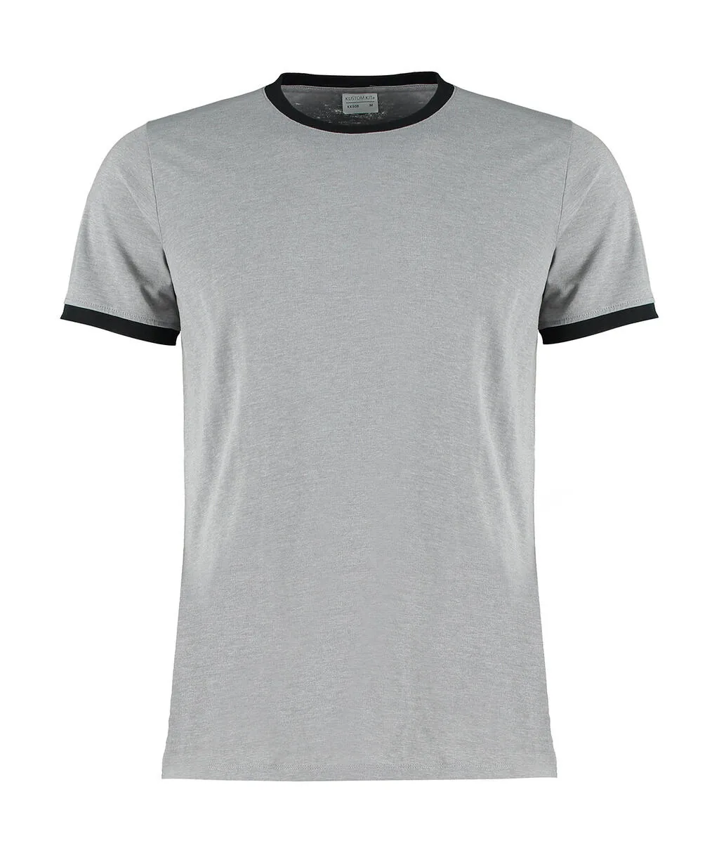 Kustom Kit Fashion FiTee  Ringer Tee - KK508