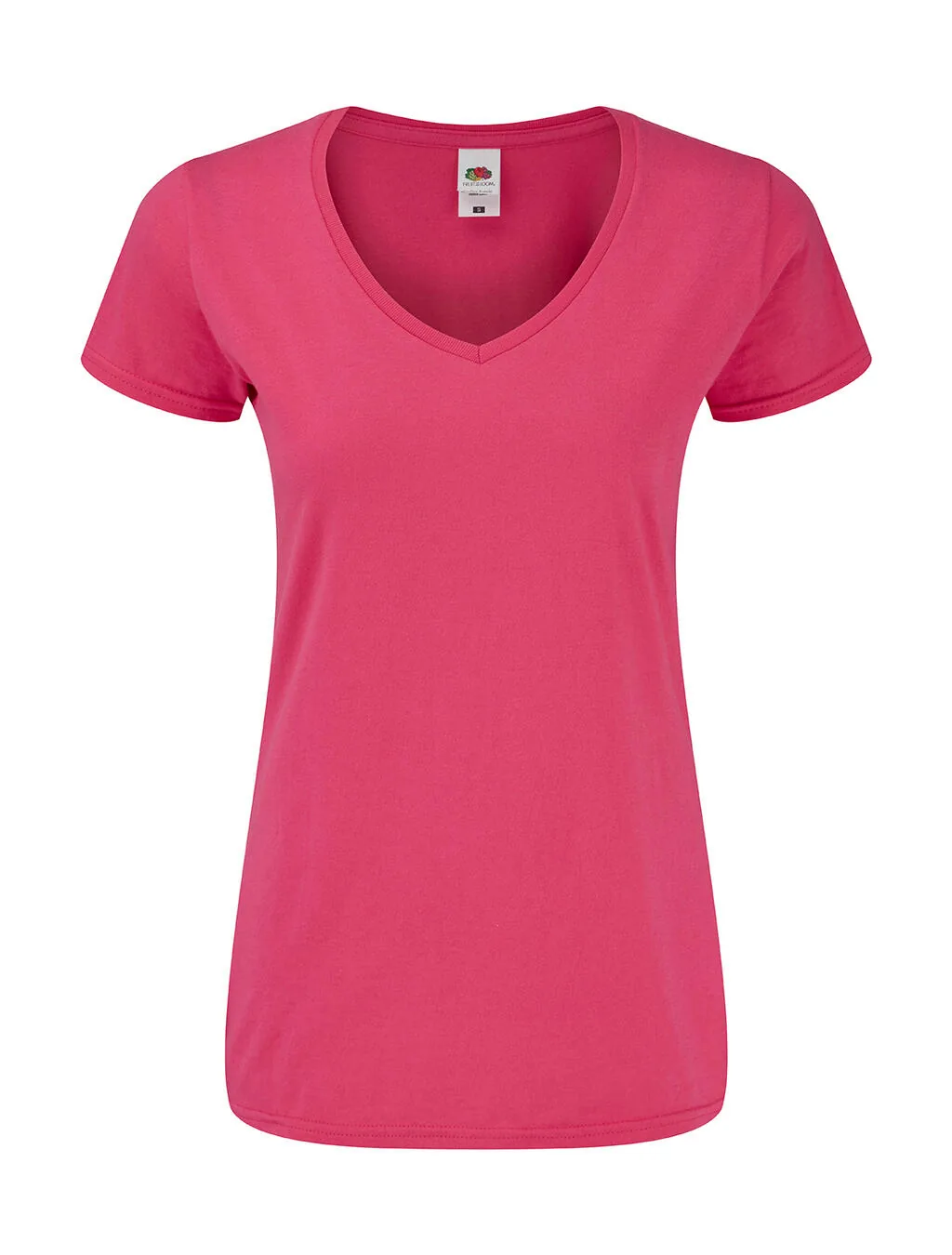 Fruit of the Loom Ladies Iconic 150 V Neck Tee - 61-444-0