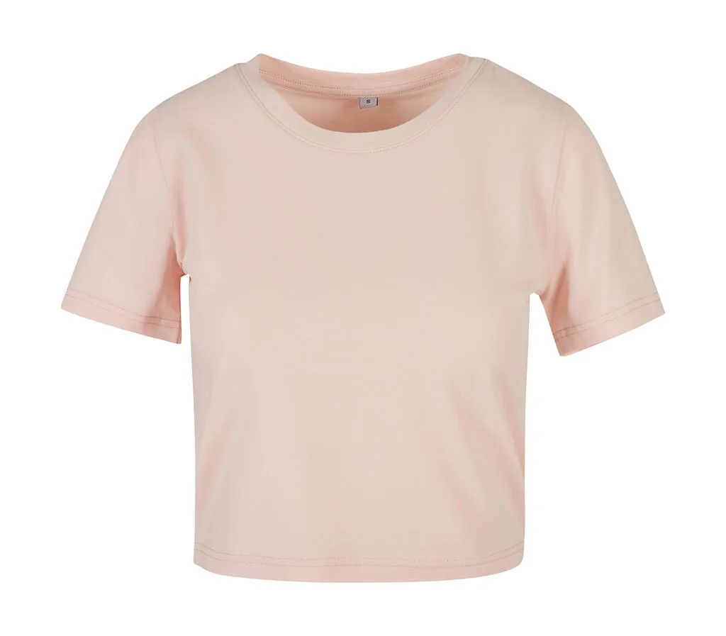 Build Your Brand Ladies Cropped Tee - BY042