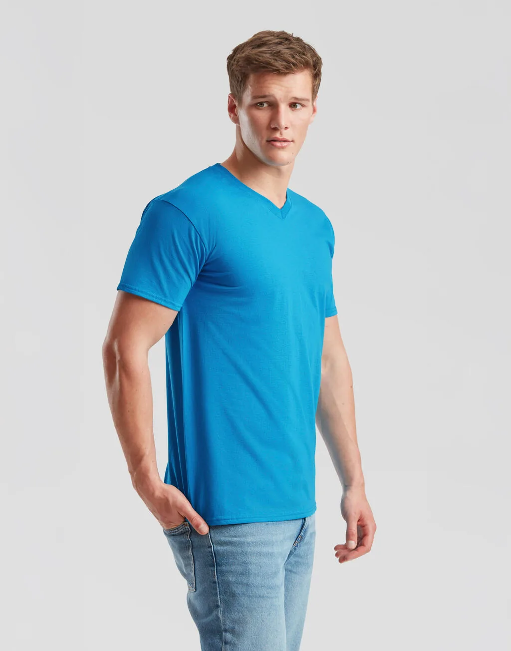 Fruit of the Loom ValueweighTee  V-Neck-Tee - 61-066-0