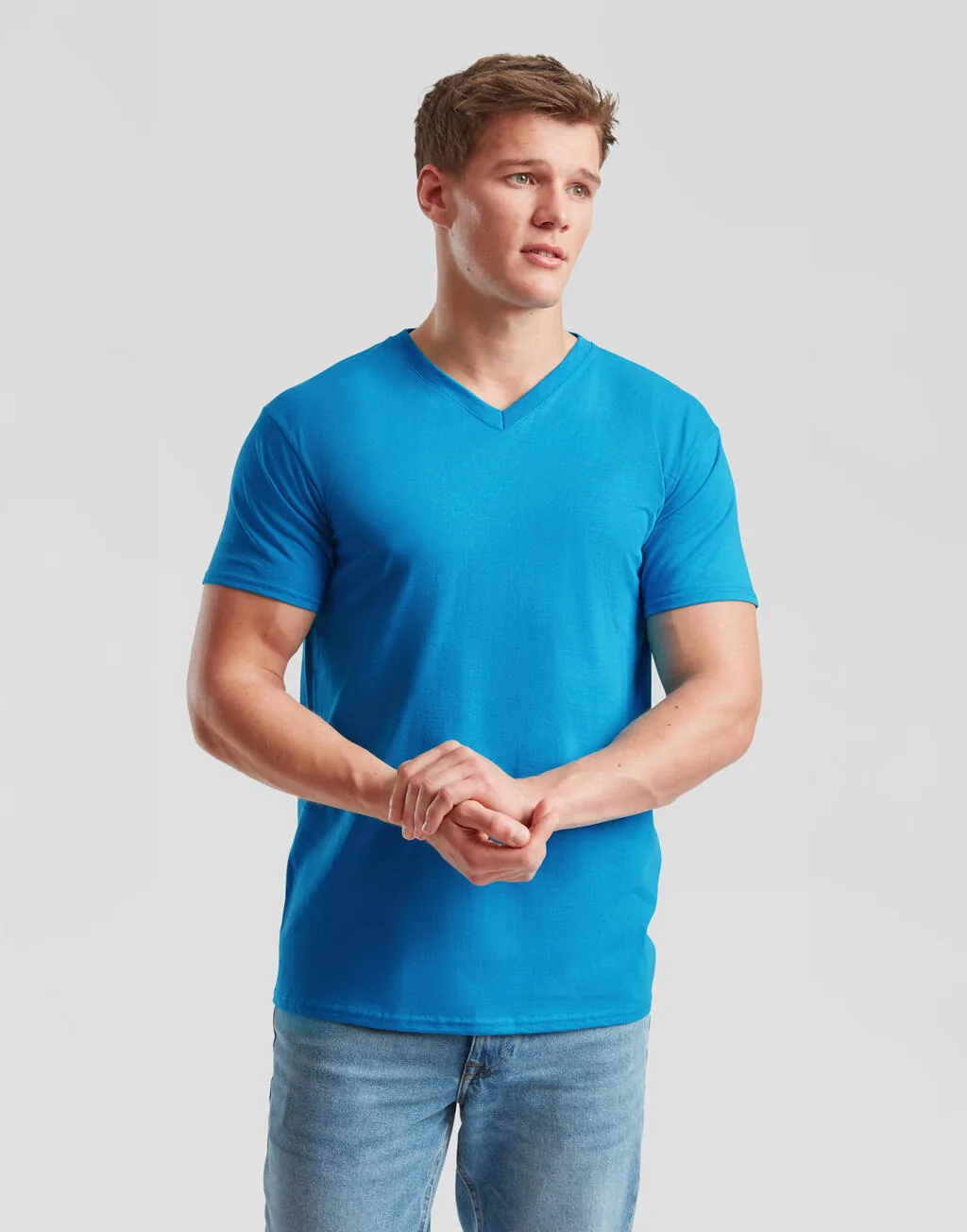 Fruit of the Loom ValueweighTee  V-Neck-Tee - 61-066-0