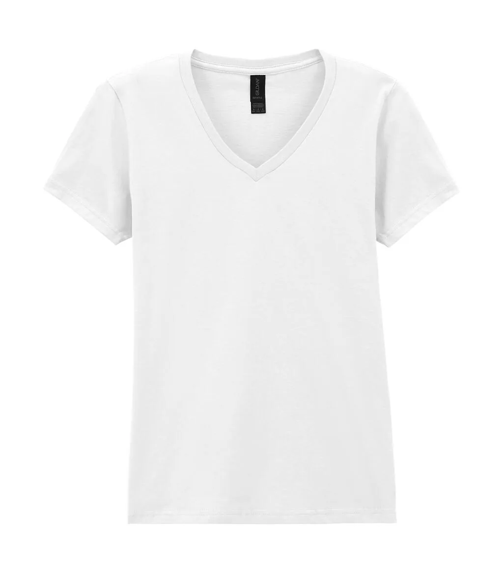 Gildan Softstyle Womens V-Neck Tee - 64V00L