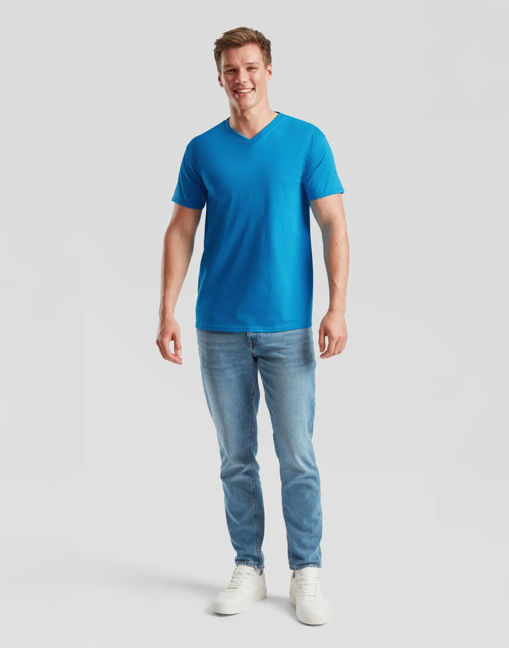 Fruit of the Loom ValueweighTee  V-Neck-Tee - 61-066-0